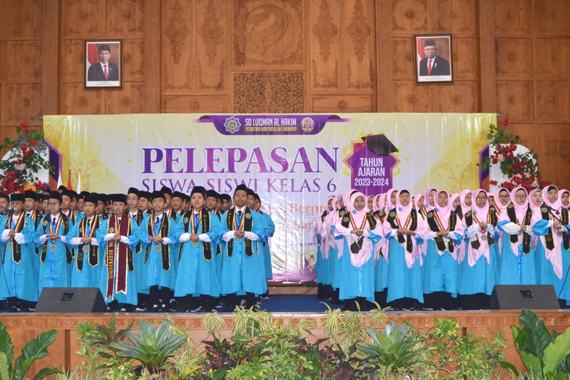 Pelepasan Siswa Kelas 6 Wujudkan Generasi Unggul Berprestasi dan Berakhlaqul Karimah