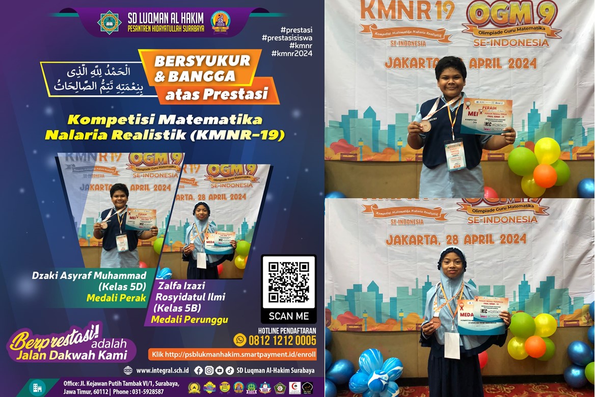 Prestasi Gemilang SD Luqman Al-Hakim Surabaya di KMNR-19 Tahun 2024