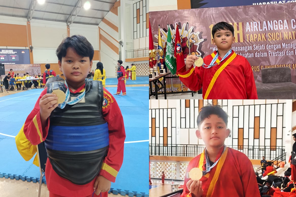 SD Luqman Al-Hakim Surabaya Raih 6 Medali di Tapak Suci Airlangga Championship 2025SD Luqman Al-Hakim Surabaya Raih 6 Medali di Tapak Suci Airlangga Championship 2025 SD Luqman Al-Hakim Surabaya Raih 6 Medali di Tapak Suci Airlangga Championship 2025