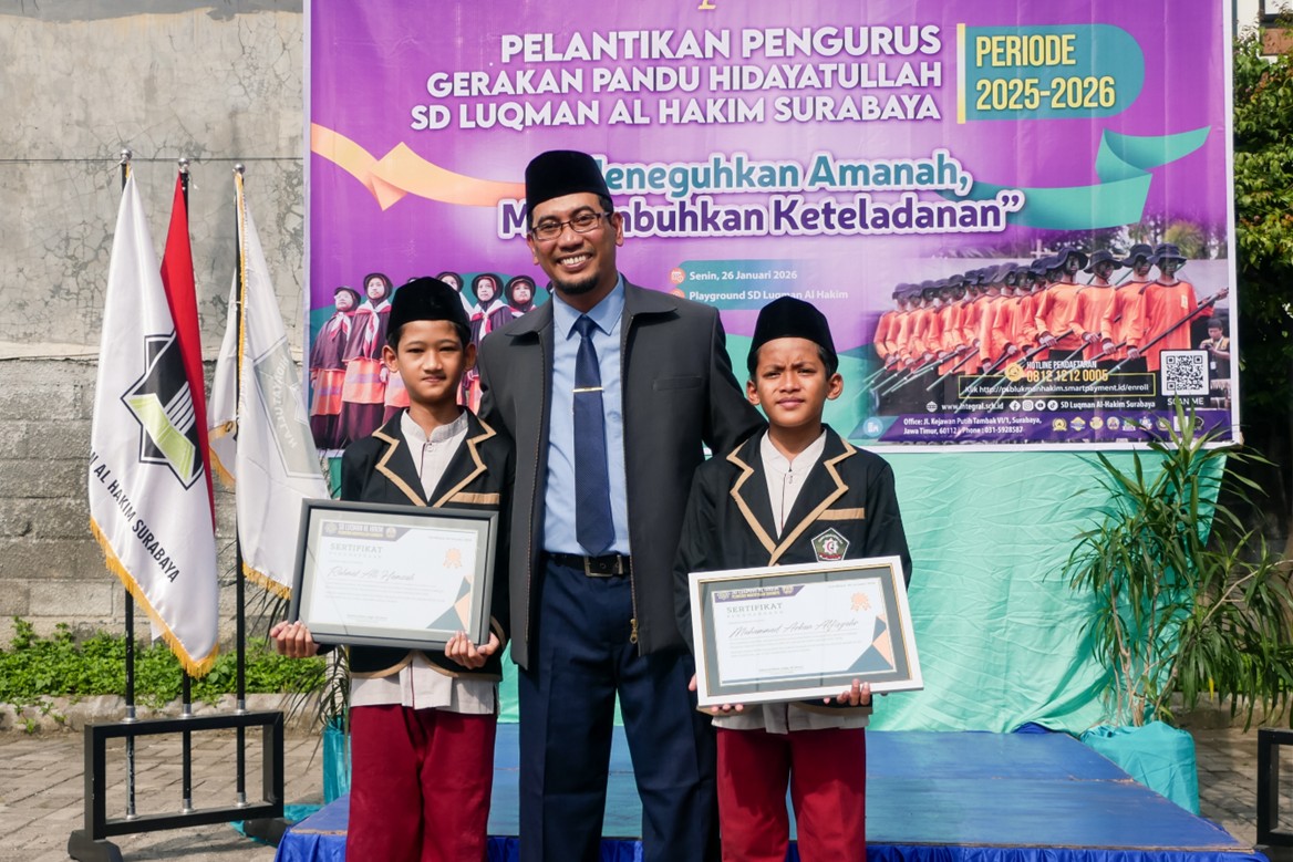 Pelantikan Pengurus GPH SD Luqman Al Hakim Surabaya 2025–2026