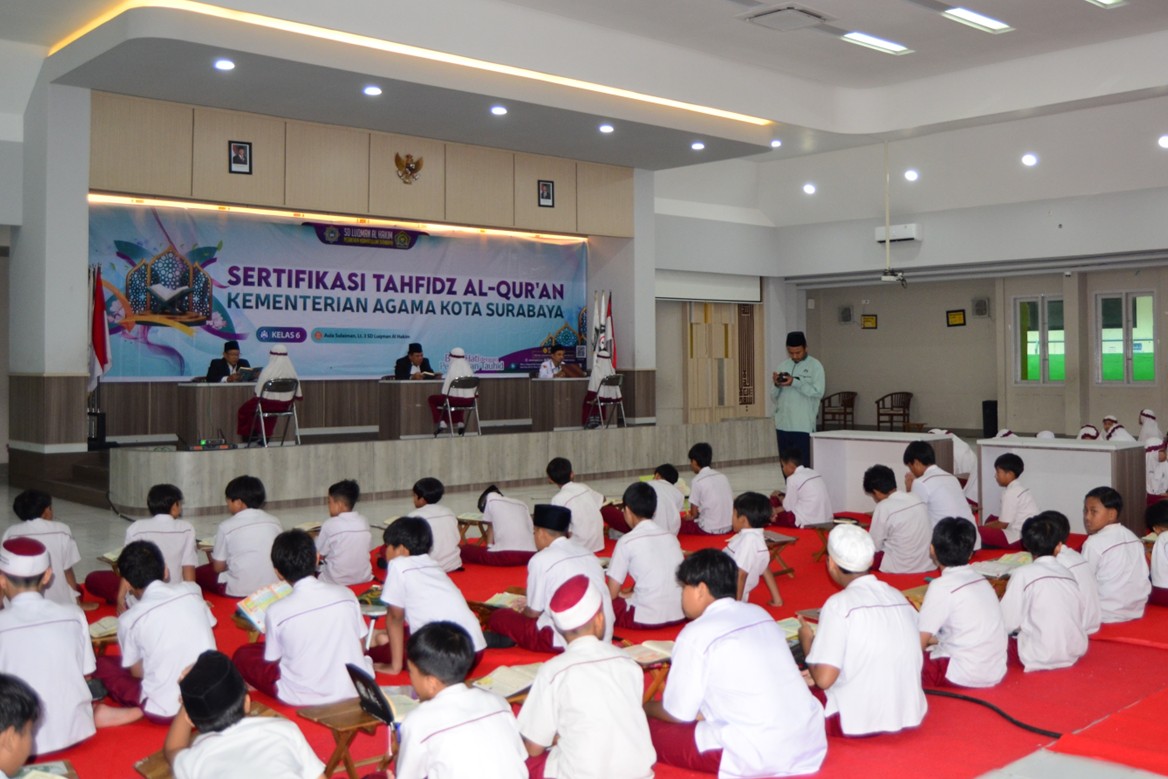 Sertifikasi Tahfidz Al-Qur’an Kemenag di SD Luqman Al Hakim Surabaya