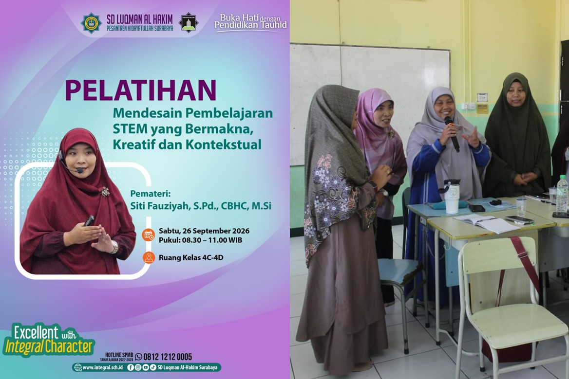 Perkuat Profesionalisme Guru Lewat Pelatihan Al-Qur’an dan Pembelajaran STEM