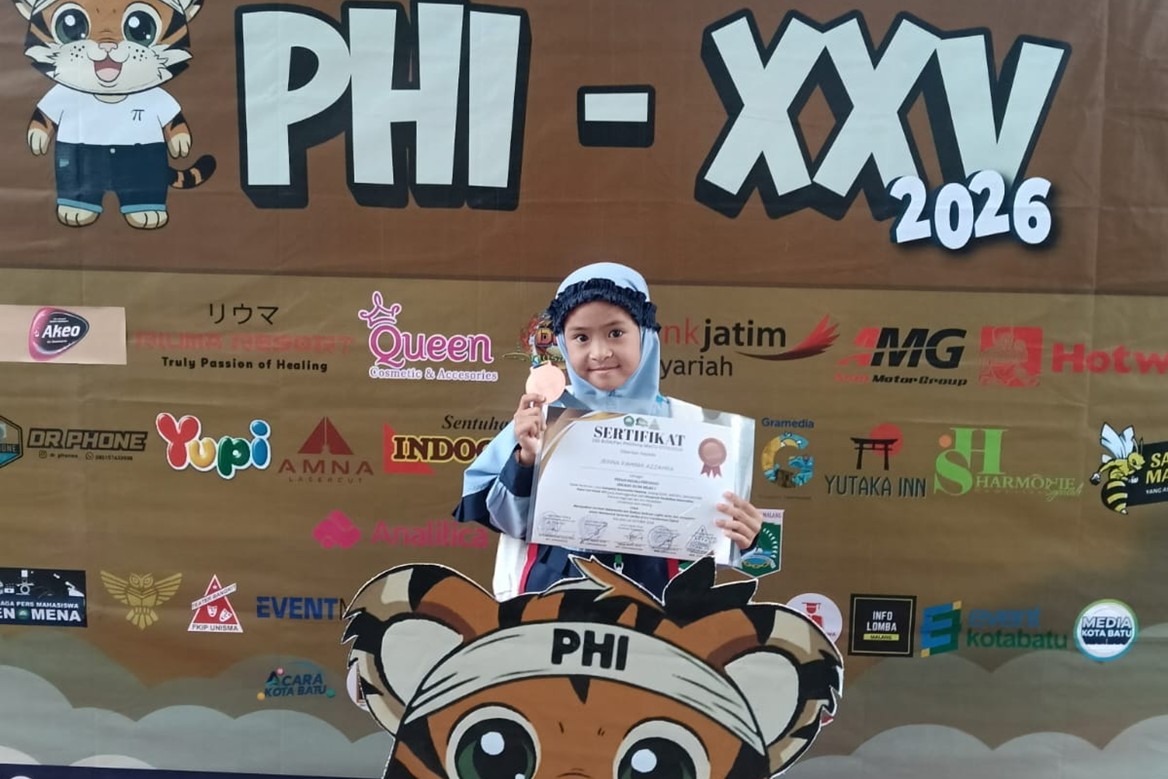 Tiga Siswa SD Luqman Al Hakim Raih Medali PHI XXV 2026