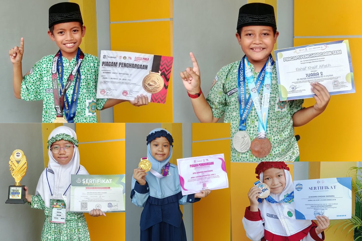 Parade Prestasi SD Luqman Al Hakim Surabaya, Siswa Raih Juara Taekwondo hingga Senam Artistik