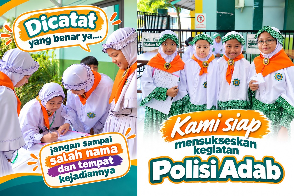 Belajar Peduli dan Menjadi Teladan Melalui Polisi Adab